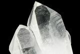 Clear Quartz Crystal Cluster - Brazil #253260-1